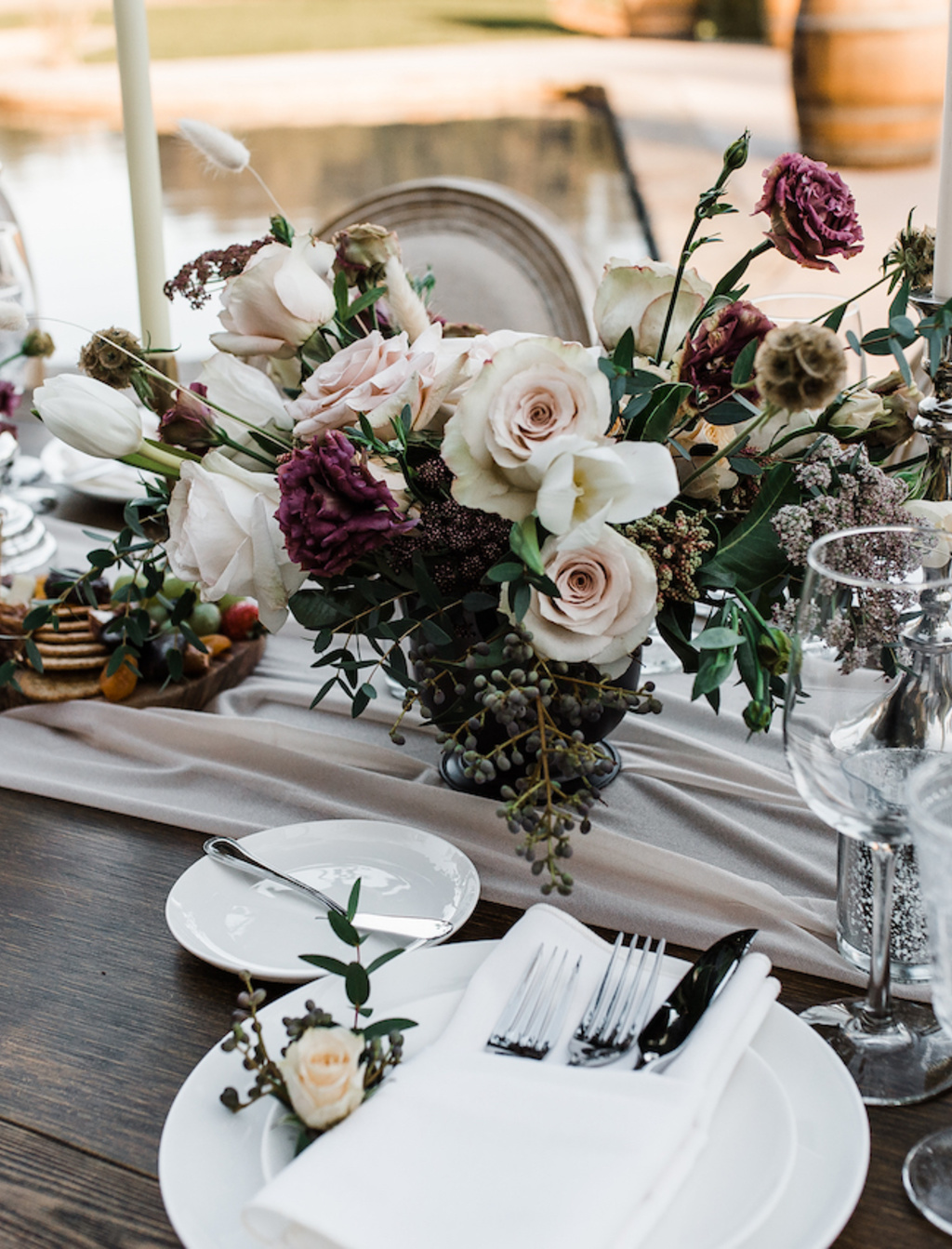 A Small Intimate  Modern Fall Wedding At Zaca Creek