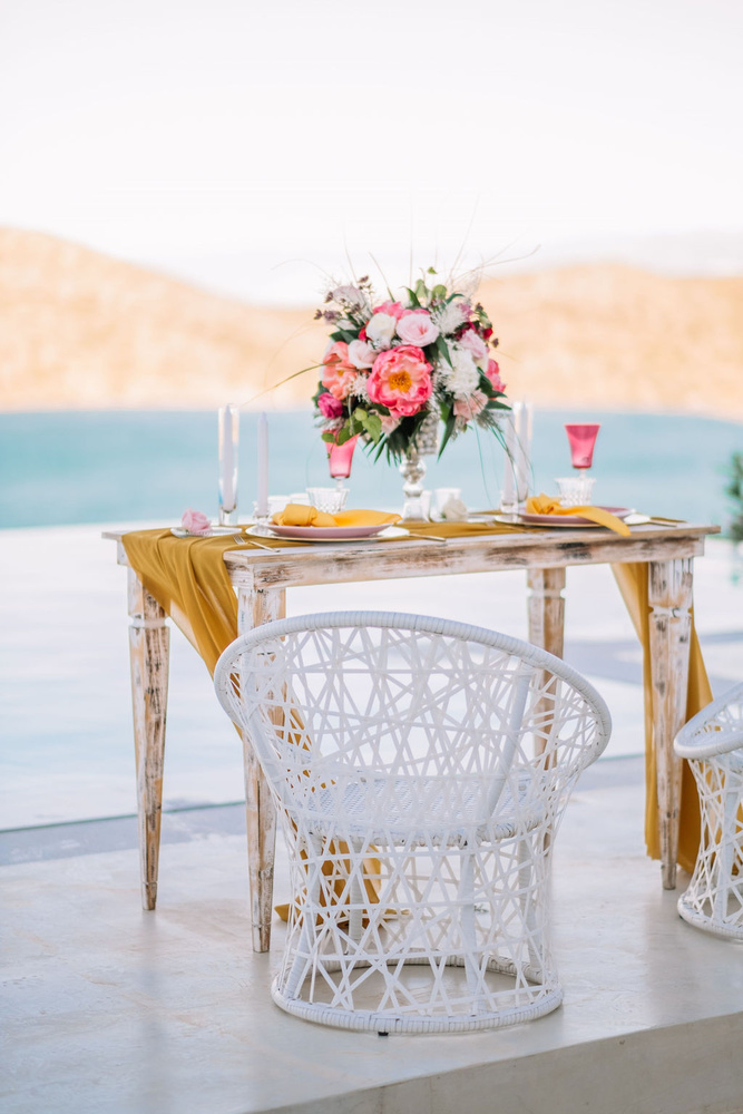 Ethereal Bridal Shoot In A White Villa In Crete