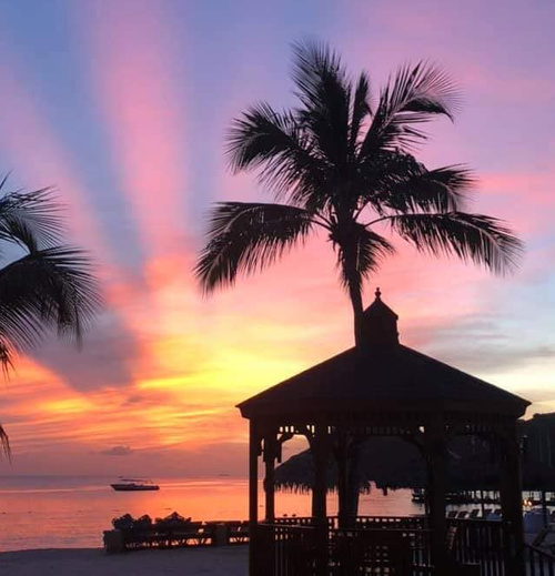 Jamaican Bride Beach Wedding