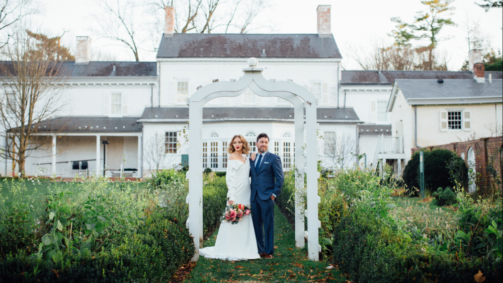 Elegant Wedding At The Morven Museum In Princeton, New Jersey