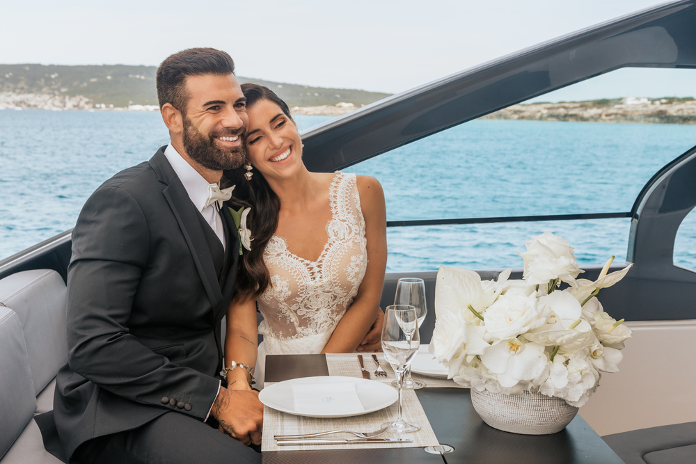 Glam Yacht Ibiza Elopement