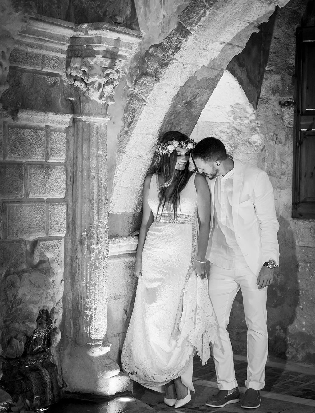 Romantic Micro Wedding On Crete Island- Greece