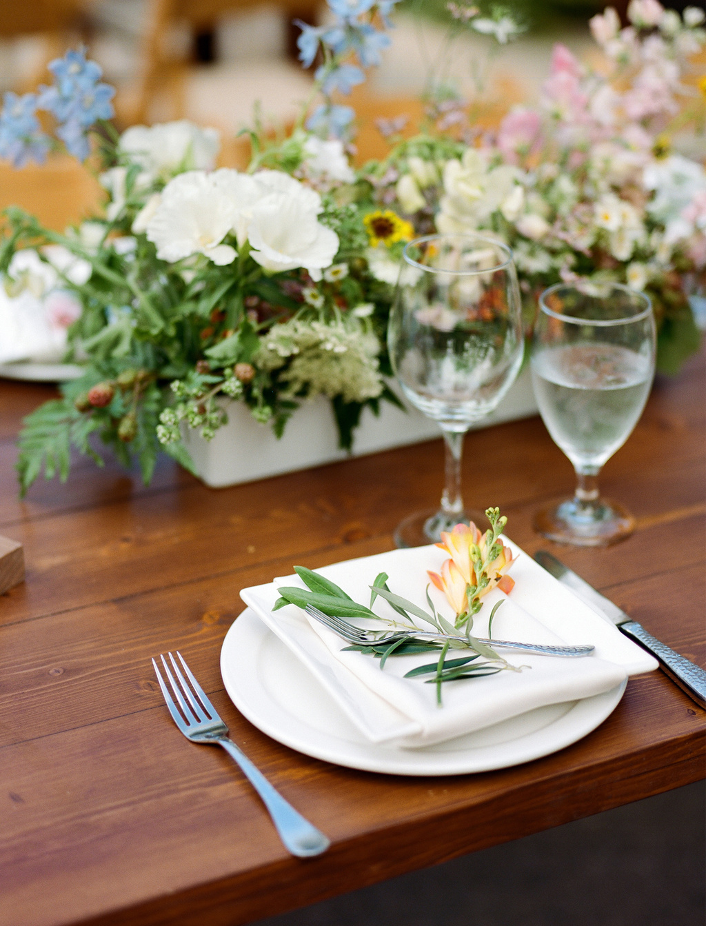 Romantic Holman Ranch Summer Florals Wedding