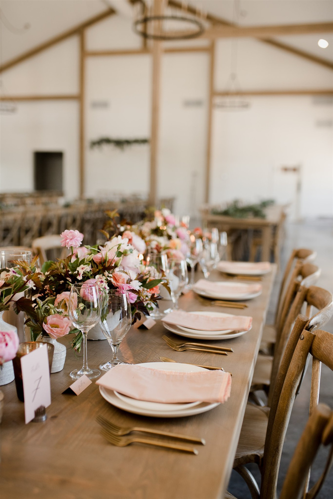 Earthy And Fresh Early Summer Barn Wedding