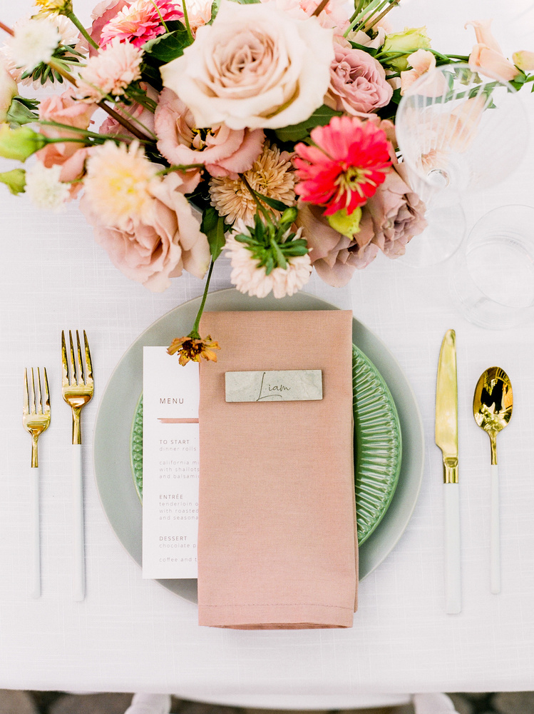 Mod Summer Wedding Inspiration At Bonnycastle Garden