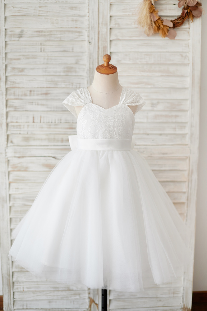 15 Ivory Flower Girl Dresses To Fit Every Budget