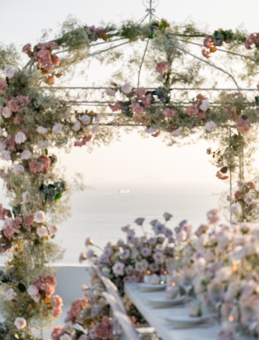 A Luxury 3 Day Santorini Wedding