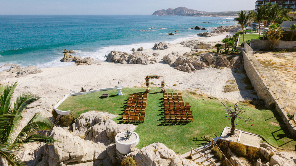 Colourful And Chic Wedding Of Irina And Estevan In Los Cabos, Mexico