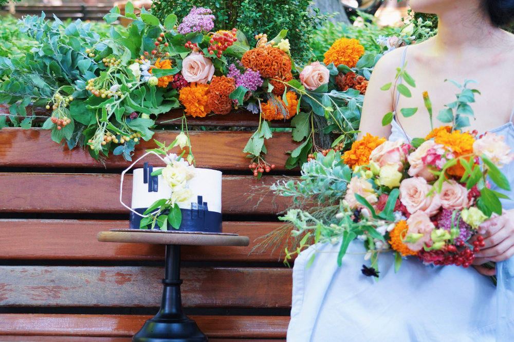 Fruit Inspired Mini Wedding In Nyc
