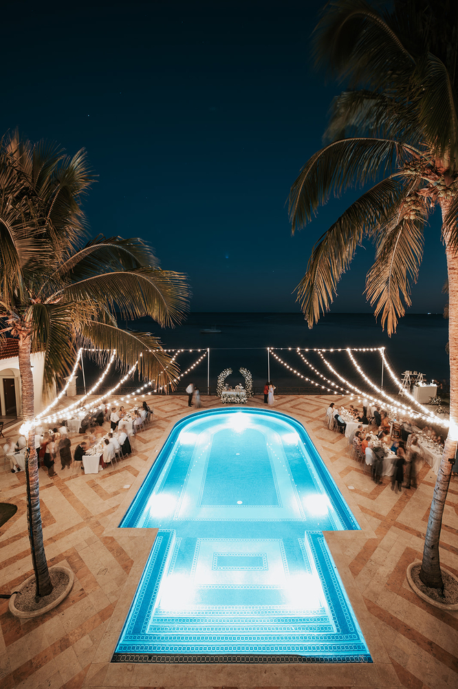 Elegant Wedding Of Idan & Dominique At Villa La Joya, Mx