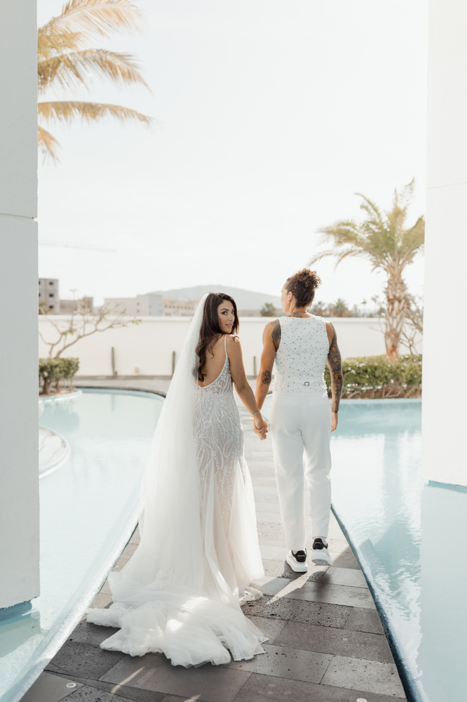 Romantic & Elegant Garden Wedding At Baja Luna