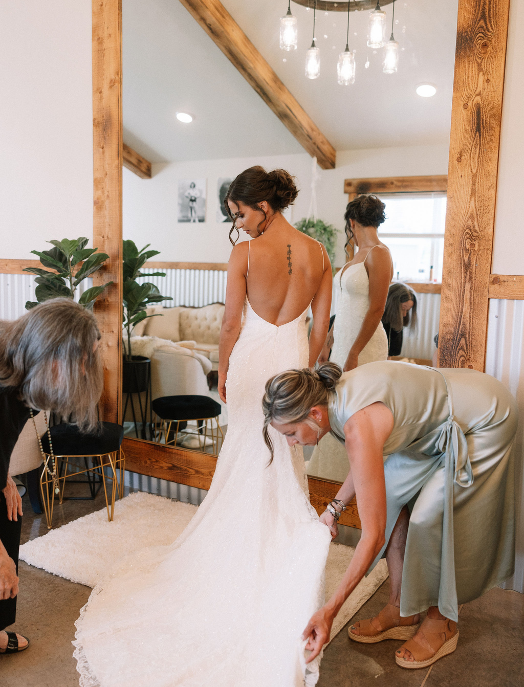 Addyson And Bransen's Barn Wedding In Kalispell, Montana