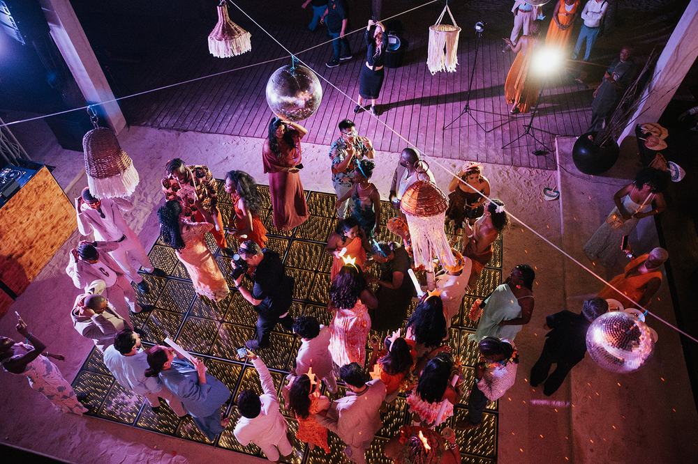 Okege And David’s Boho Tulum Wedding