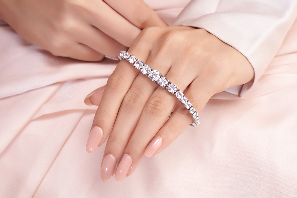 Lab Diamond Tennis Bracelets For Everyday Style