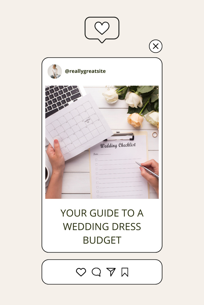 Your Guide To A Wedding Dress Budget