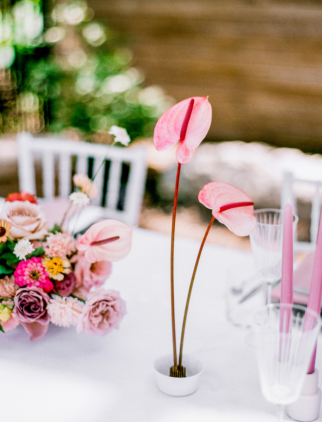 Mod Summer Wedding Inspiration At Bonnycastle Garden