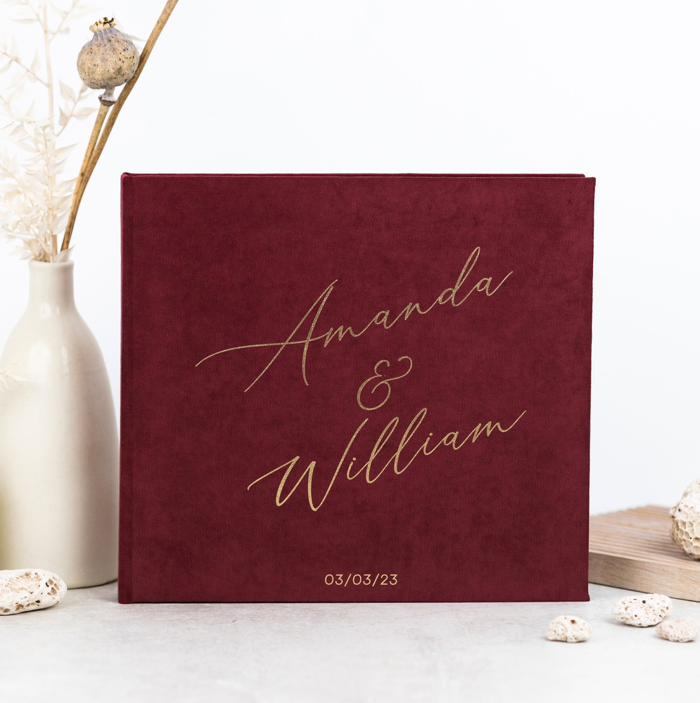 Capture Every Moment: Personalized Wedding Guest Book With Envelopes For Notes & Memories!