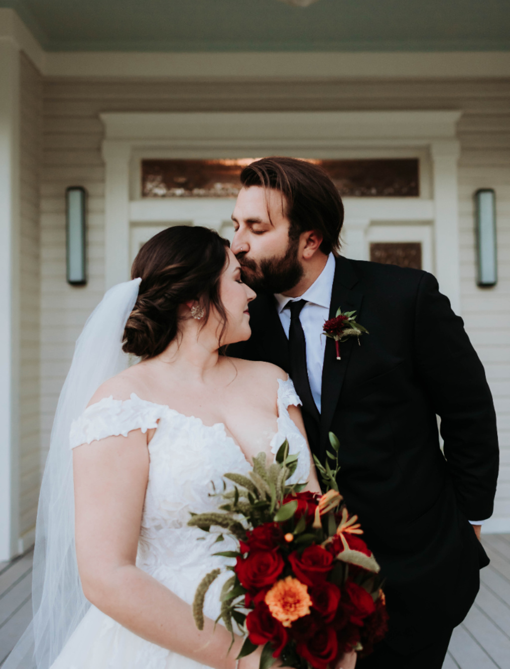 Autumn Elopement At The Grand Lady Austin