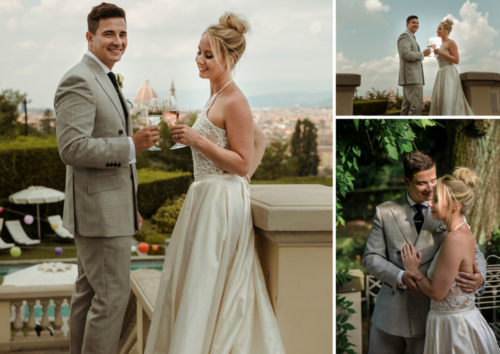 Villa La Vedetta Wedding, Florence, Italy