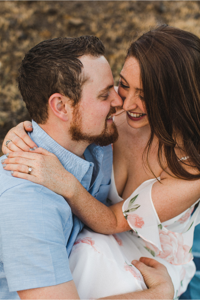 Table Mt. Engagement Session With Cassy + Daren