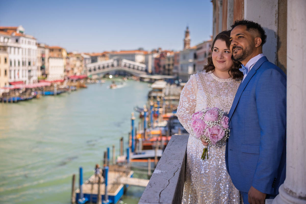 A Romantic Civil Wedding In Venice