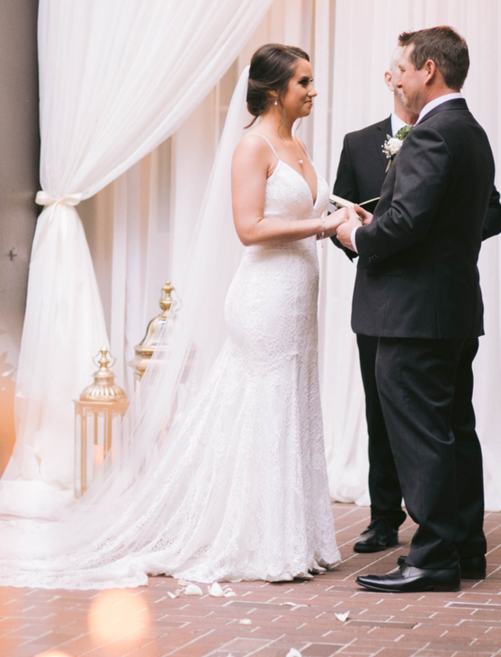 Intimate Courtyard Wedding In New Orleans