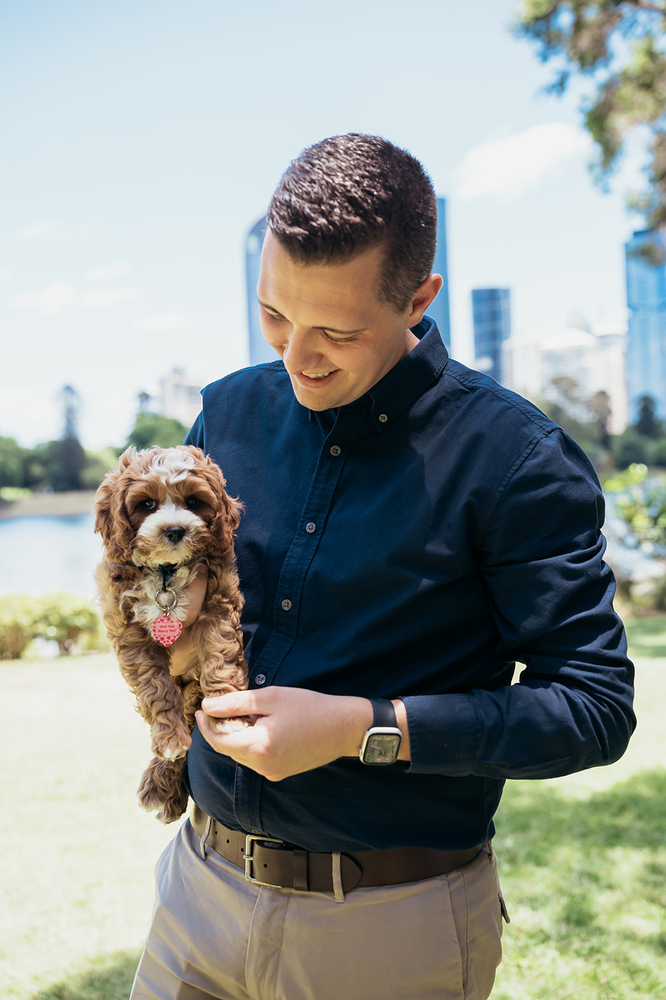 A Surprise Puppy And Proposal