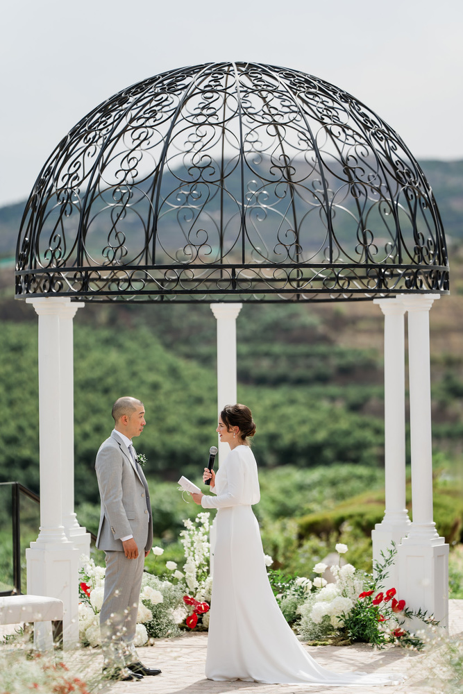 Korean-german Wedding In A Beautiful Finca In Malaga