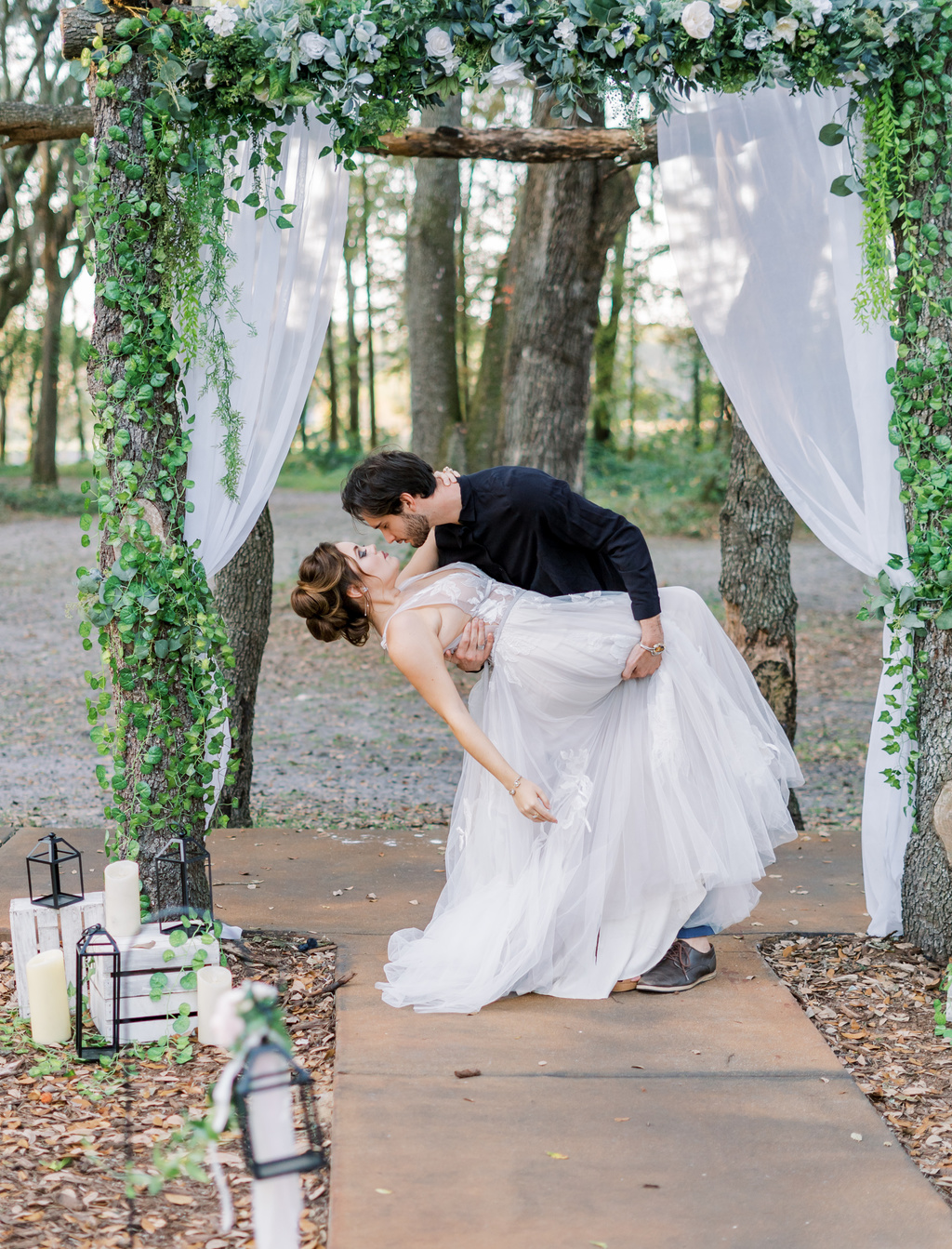 A Subtle And Stylish Star Wars-inspired Wedding