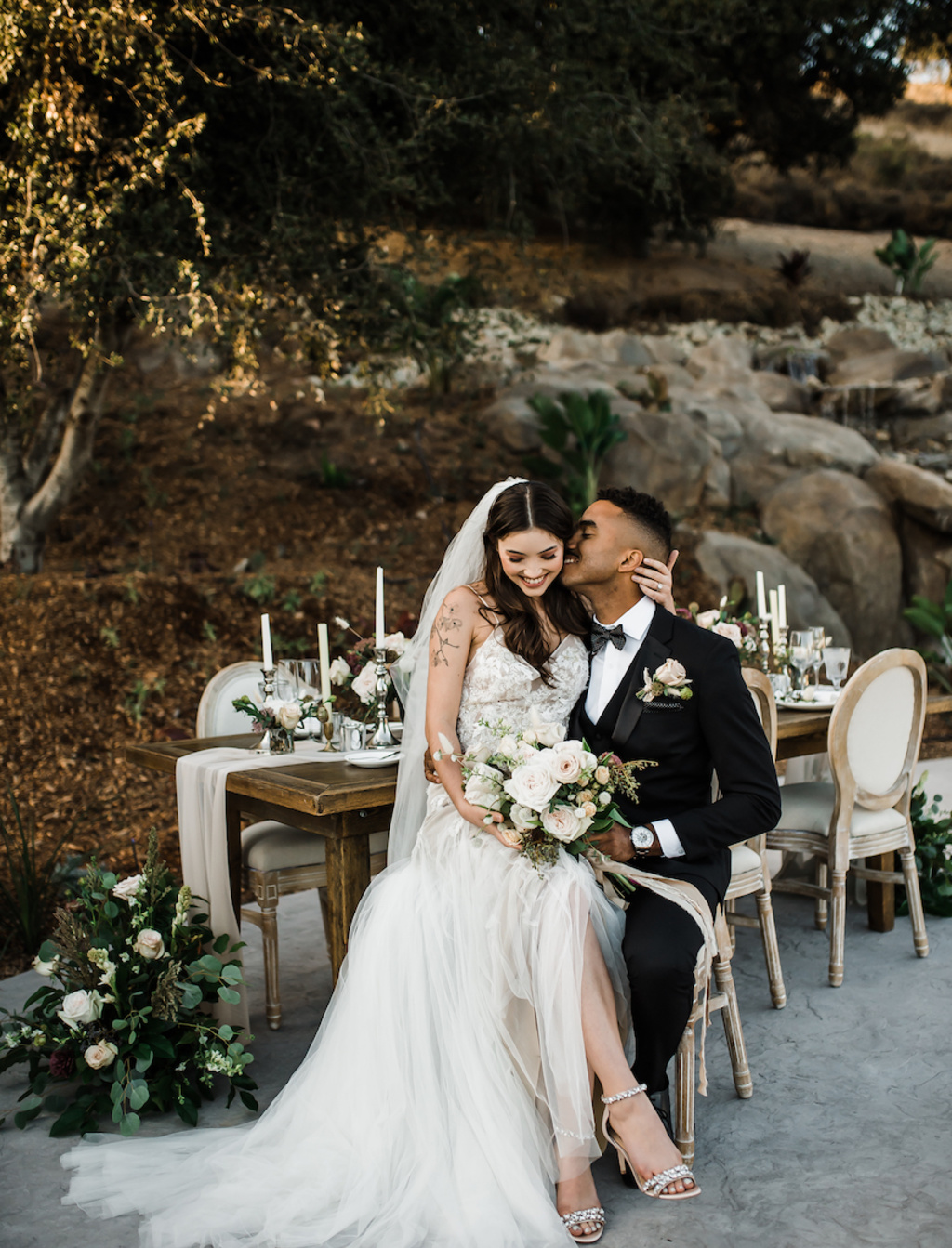 A Small Intimate  Modern Fall Wedding At Zaca Creek