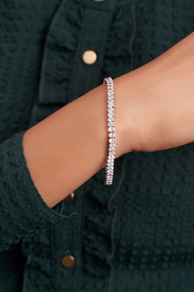 Lab Diamond Tennis Bracelets For Everyday Style