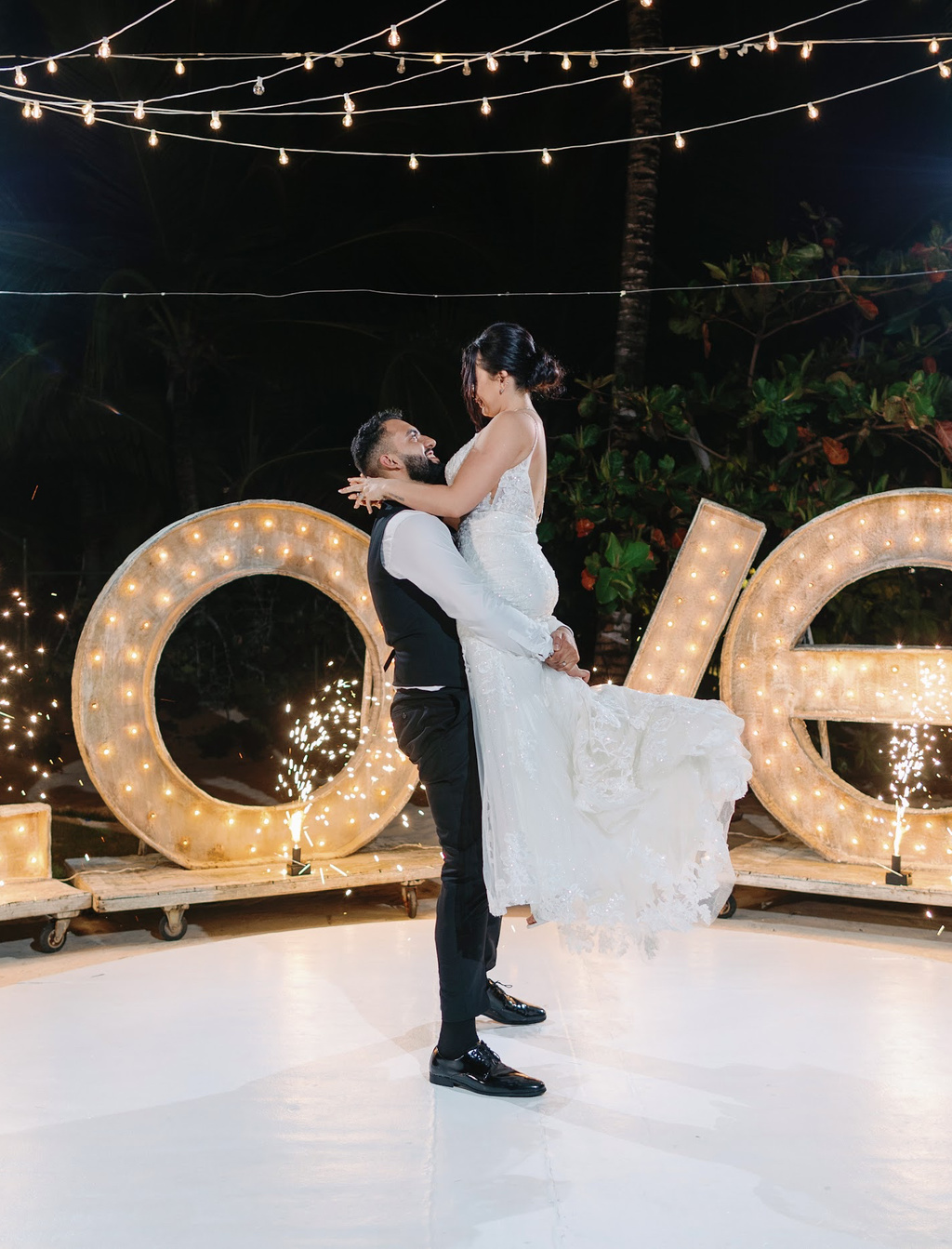 Vibrant Wedding Of Keisha And Adnan In Punta Cana