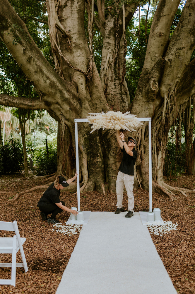 A Fun & Playful Brisbane City Botanic Gardens Wedding