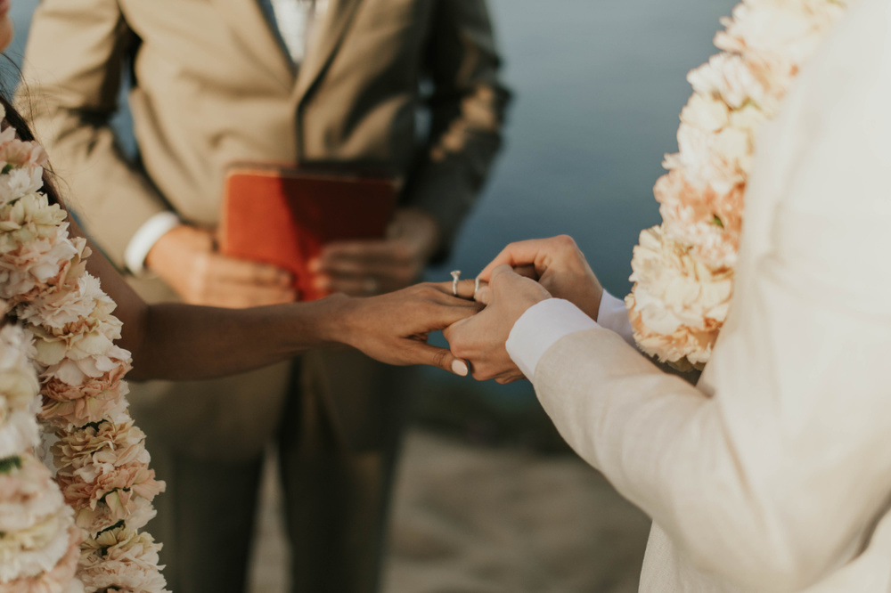 Kat + Jeremy, Golden Malibu Elopement At Point Dume