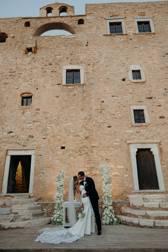 Eternal Vows In A Meta Byzantine Tower Of Naxos Island!