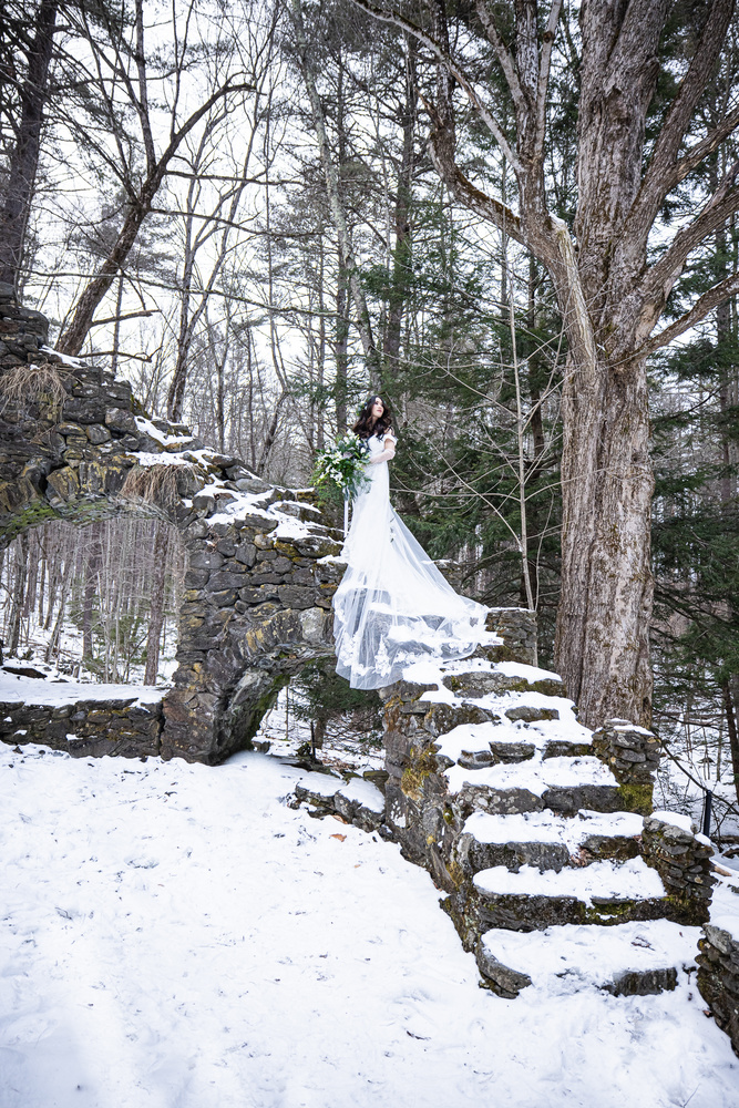 Winter Style Shoot At Madame Sherri Castle