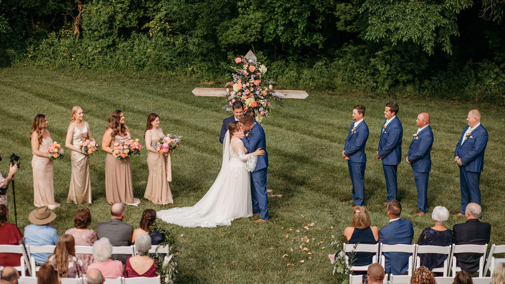 A Colorful Kentucky Farm Wedding