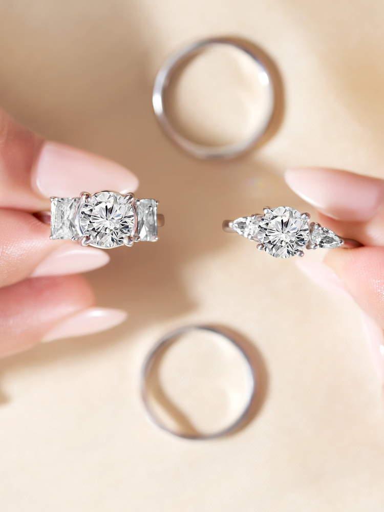 Three Stone Engagement Rings To Proclaim Your Everlasting Love