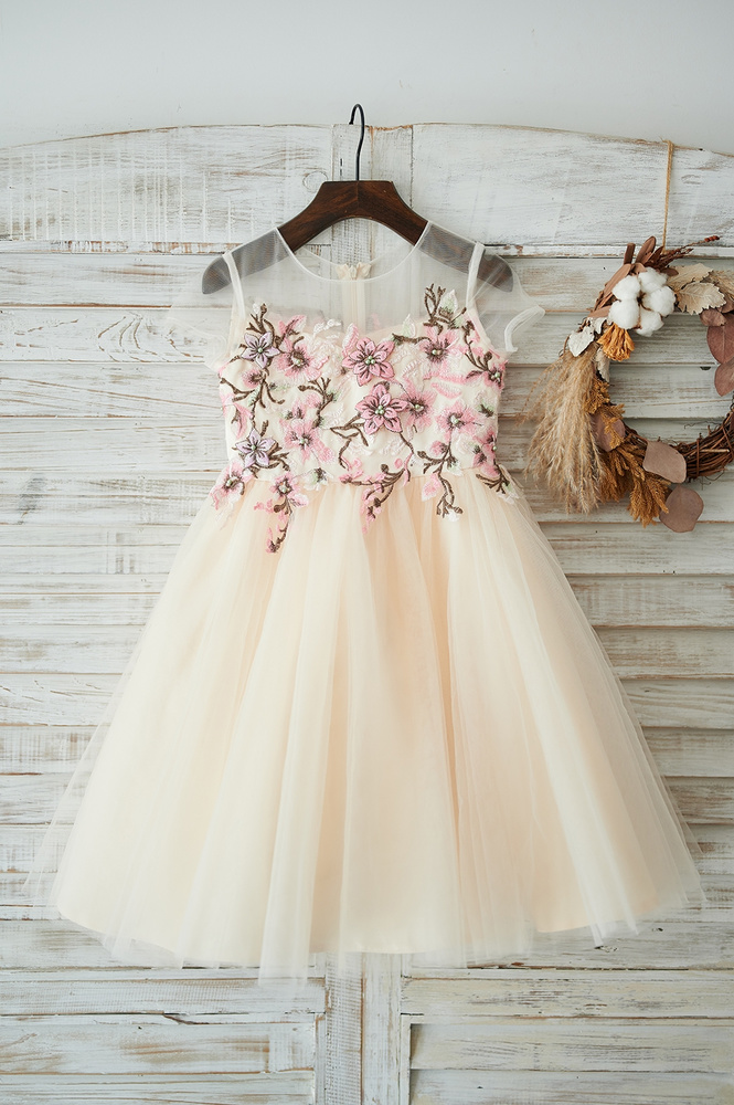 9 Floral Flower Girl Dresses For A Garden Micro Wedding