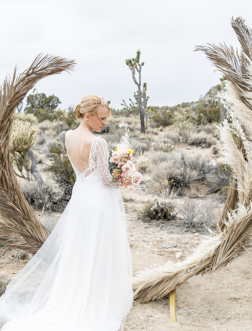 Elegant Joshua Tree Elopement