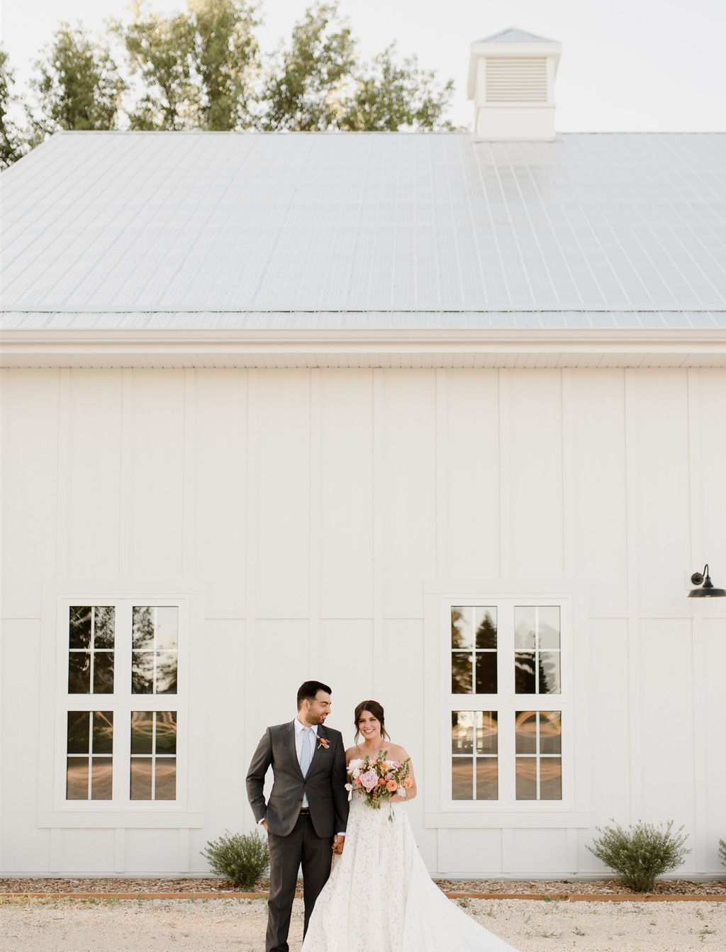 Earthy And Fresh Early Summer Barn Wedding