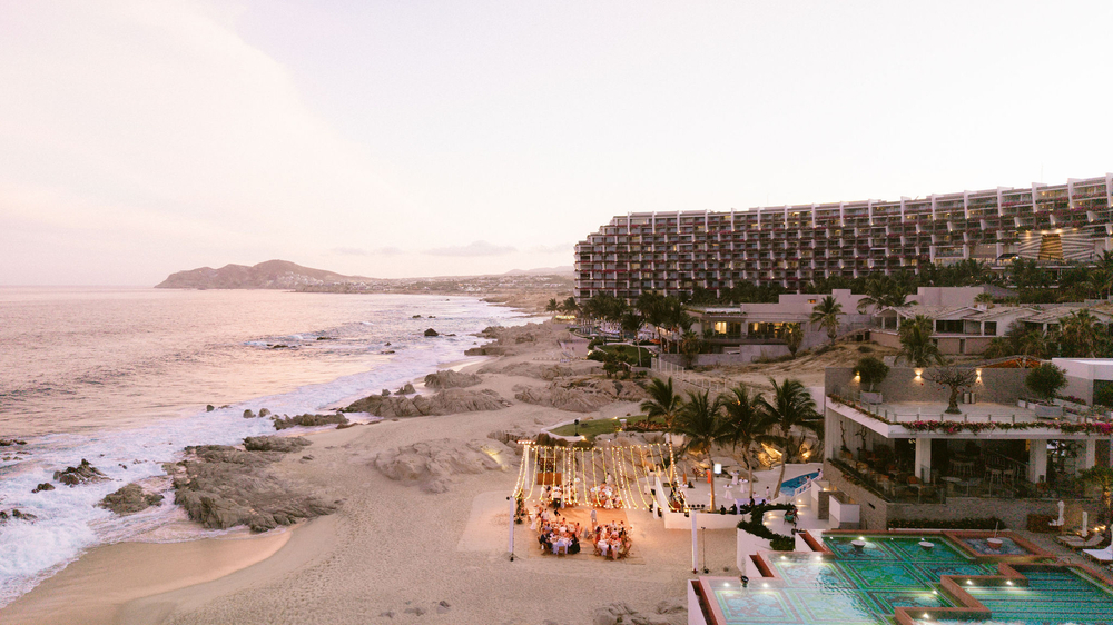 Colourful And Chic Wedding Of Irina And Estevan In Los Cabos, Mexico