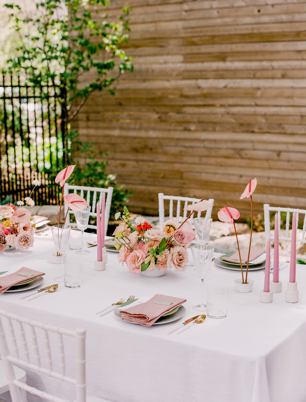 Mod Summer Wedding Inspiration At Bonnycastle Garden