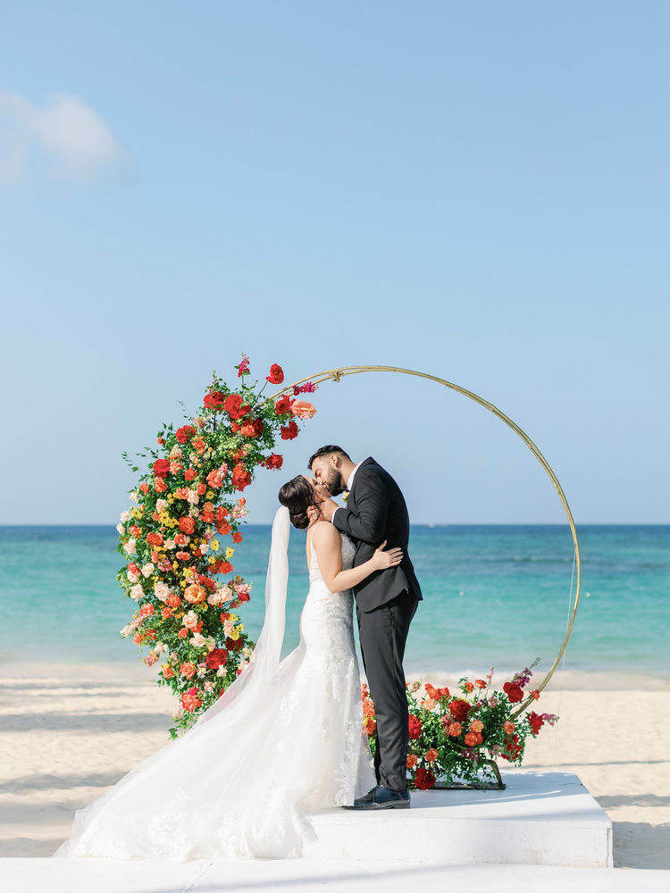 Vibrant Wedding Of Keisha And Adnan In Punta Cana