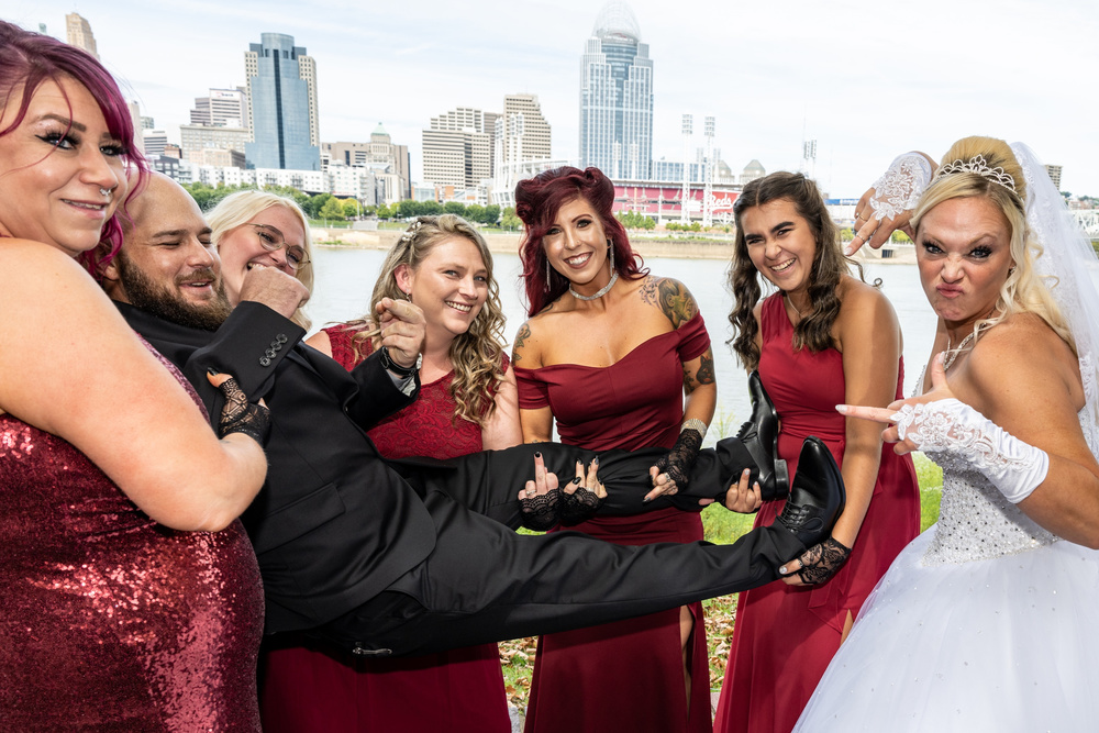 Masquerade Wedding Theme In Covington, Kentucky