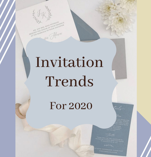 Invitation Trends For 2020/2021
