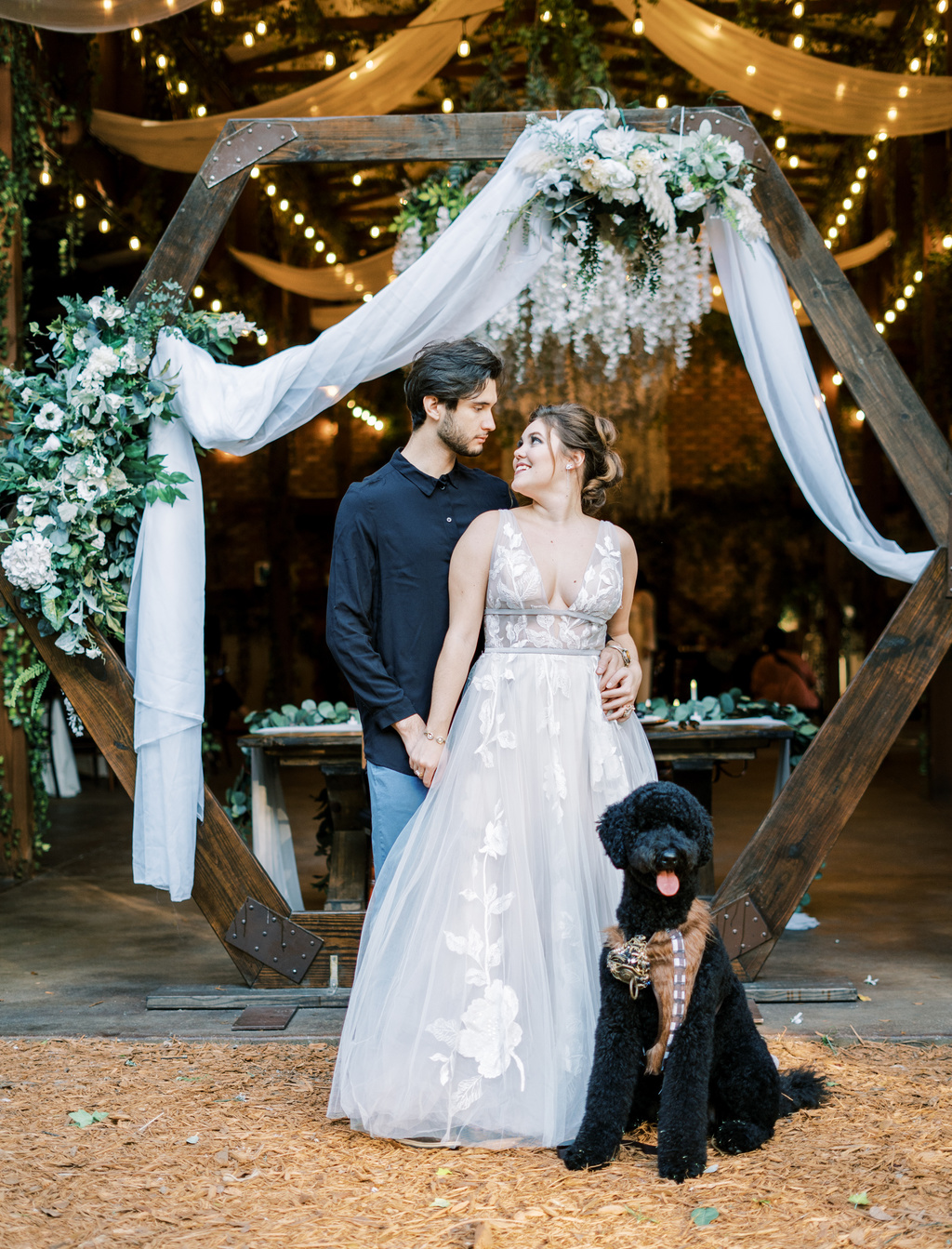A Subtle And Stylish Star Wars-inspired Wedding