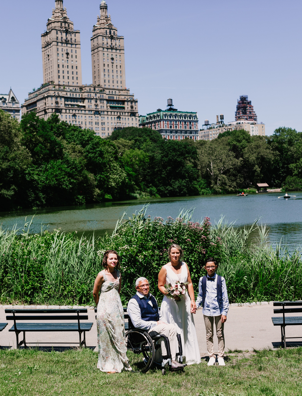 Intimate Wedding Ceremony In Central Park.