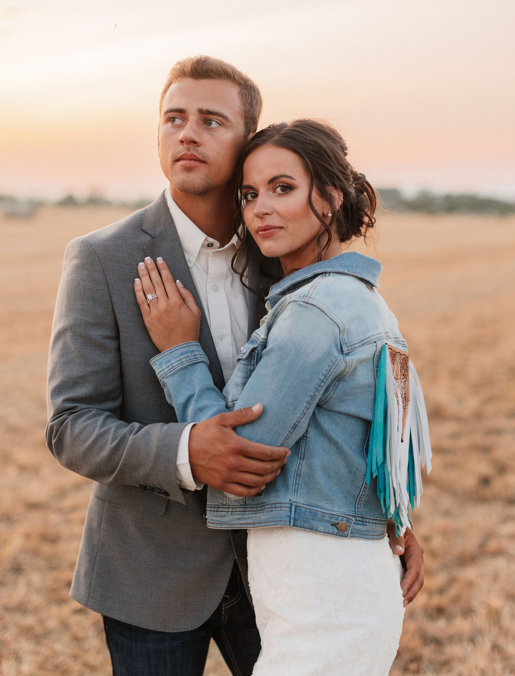 Addyson And Bransen's Barn Wedding In Kalispell, Montana