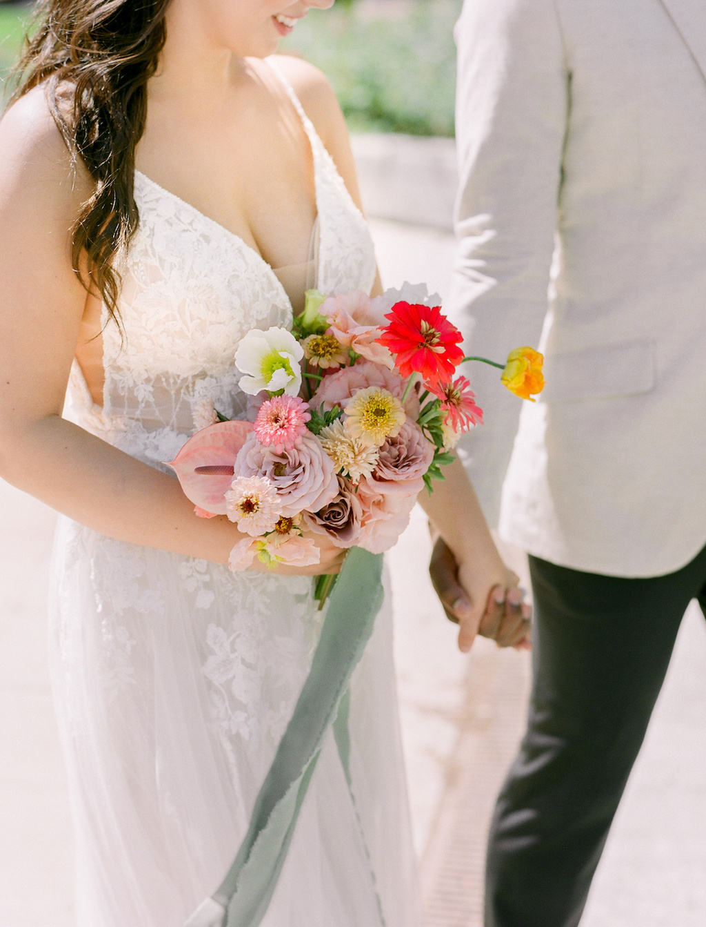 Mod Summer Wedding Inspiration At Bonnycastle Garden